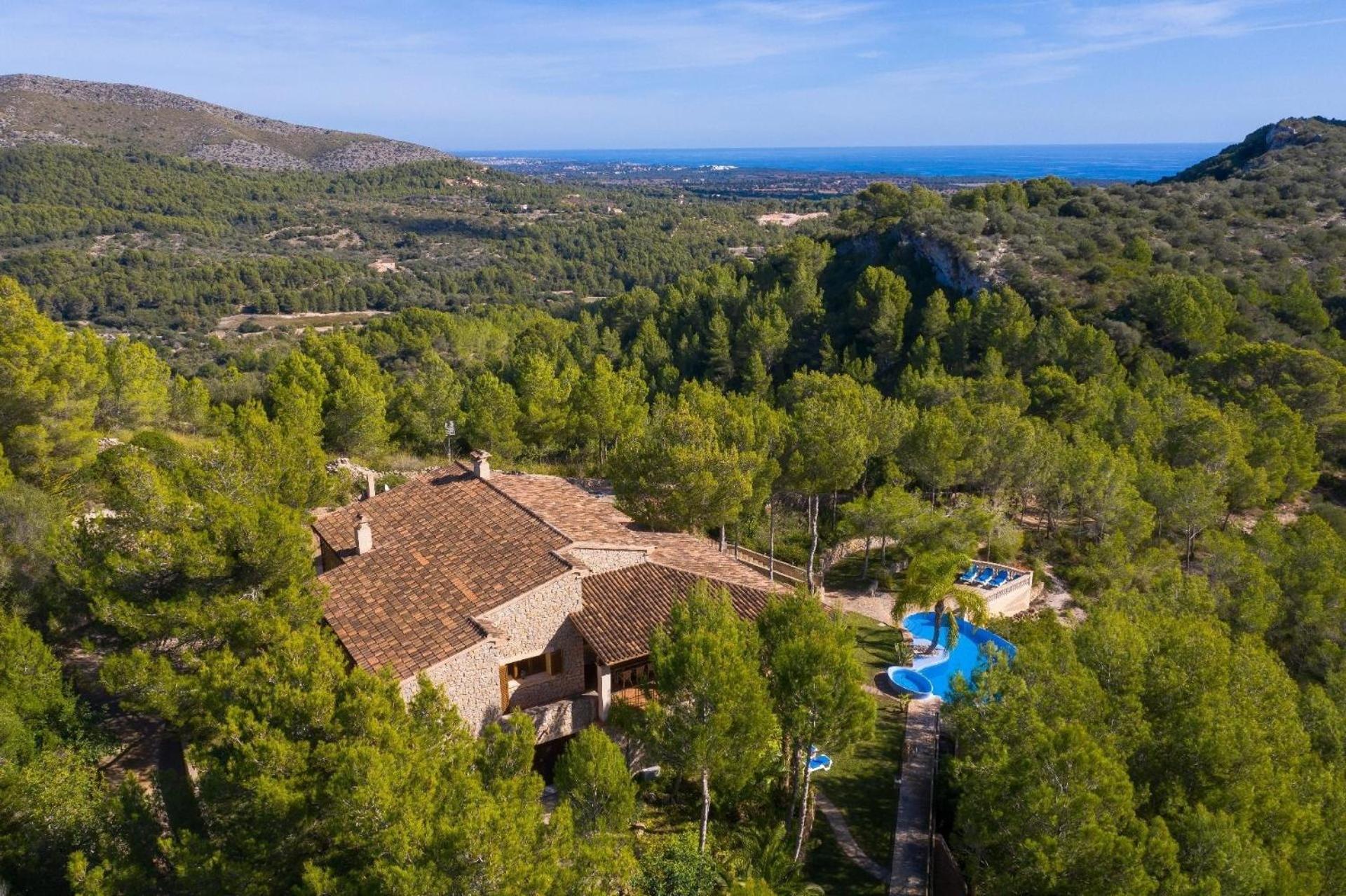 Ferienhaus Fuer 12 Personen Ca 400 M In Son Macia, Balearen Mallorca Buitenkant foto